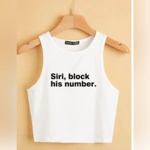 Miss moving on crop top